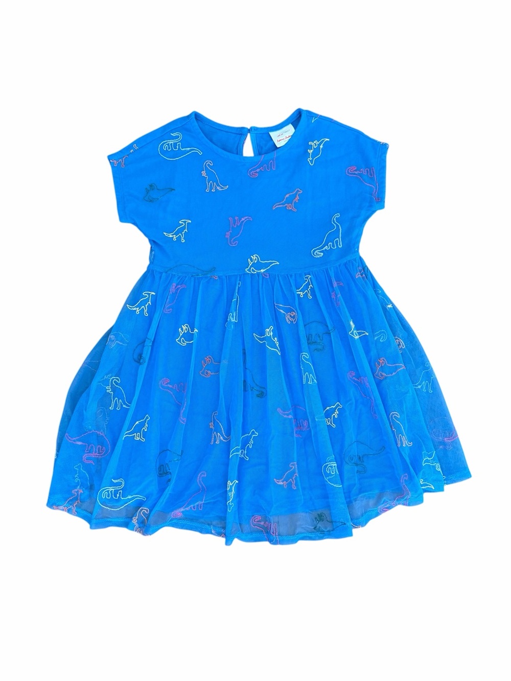 Hanna Andersson (6|7y) Dinosaur Tulle Dress